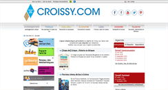 Desktop Screenshot of croissy.com