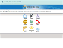 Tablet Screenshot of croissy.com